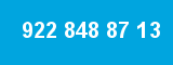 922 848 87 13